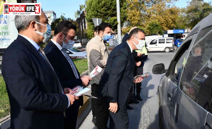 Söke’de emniyet kemerine dikkat çekildi