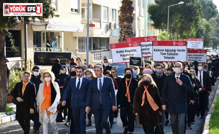 Söke’de Kadına Yönelik Şiddete Karşı Farkındalık Yürüyüşü