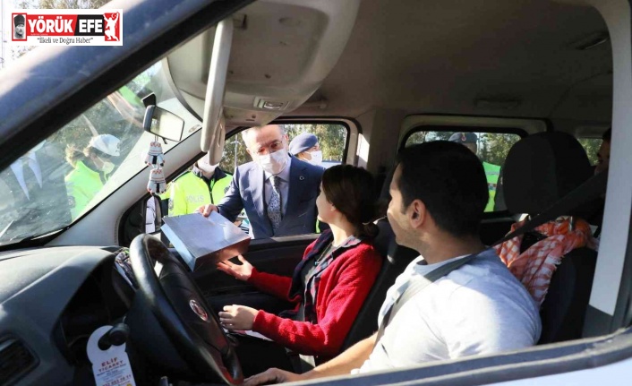 Vali Aksoy’dan araç sürücülerine emniyet kemeri uyarısı