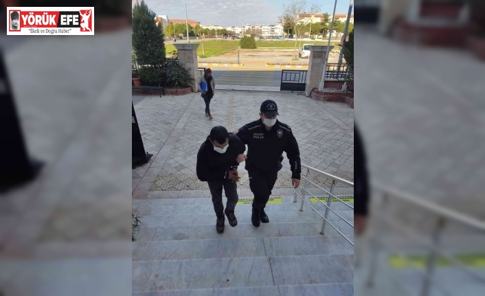 14 yıl hapis cezası bulunan zanlı Didim’de yakalandı