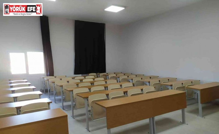 ADÜ Çine MYO’da Albay Mehmet Şefik Aker Derslikleri eğitime başladı