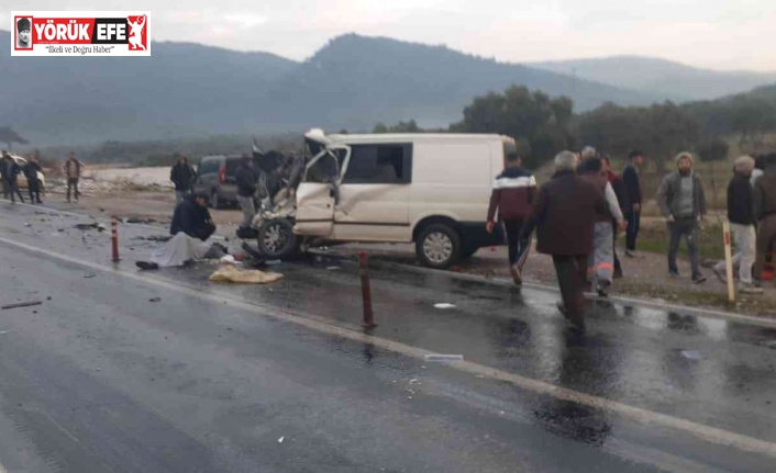 Aydın’da zincirleme trafik kazası: 1 ölü