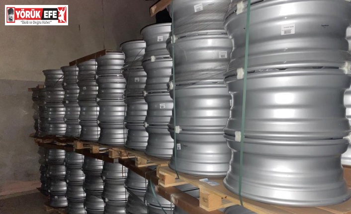 Aydın’dan yüklediği jantları alıcısına teslim etmeyince, yakalandı