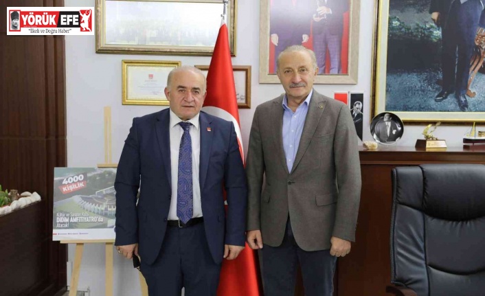 Başkan Atabay, CHP’li Çalış’ı ağırladı