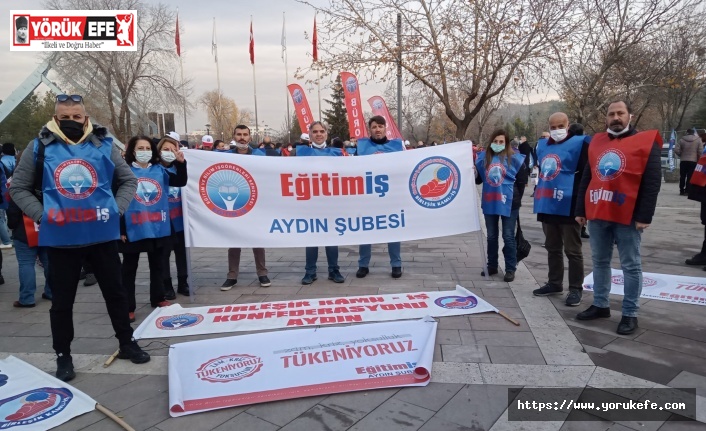 BİRLEŞİK KAMU İŞ’TEN ANKARA’DA MİTİNG