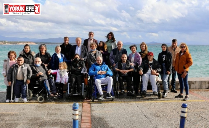 Didim Belediyesi engelli vatandaşları yemekte ağırladı