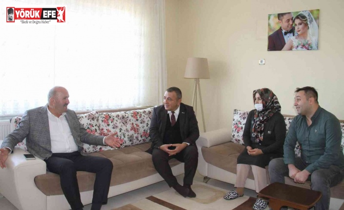 Doğalgaz mutluluğuna vatandaştan kahveli teşekkür