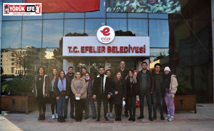 Efeler Belediyesi tıp öğrencilerini ağırladı