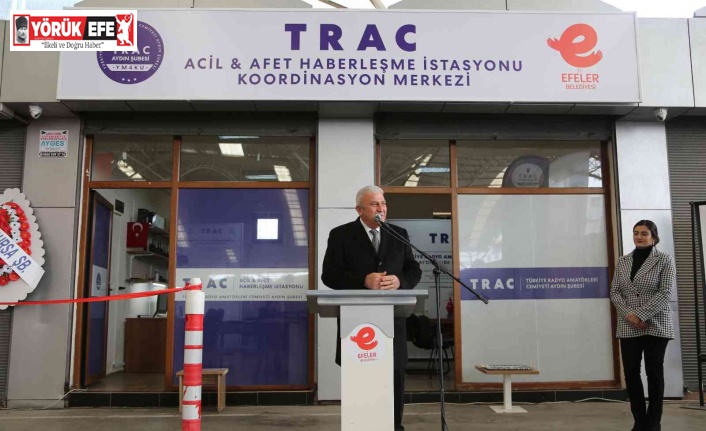 Efeler’de Acil Afet Haberleşme İstasyonu kuruldu