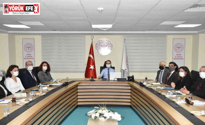 İl Sağlık Müdürlüğü 2021 yılı ilçe değerlendirme toplantısı yapıldı