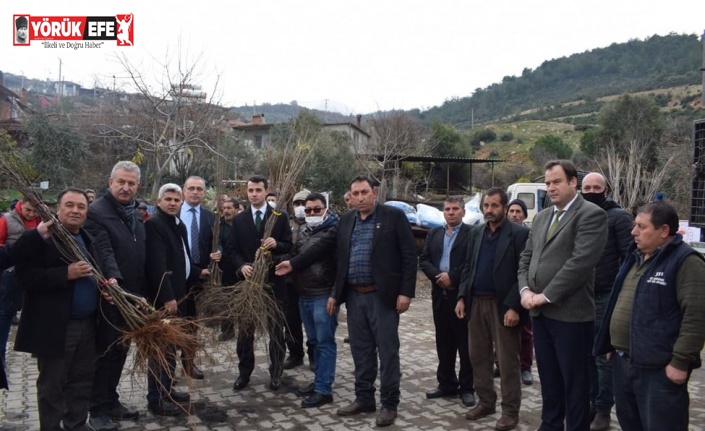 Karacasu’da yangın bölgesine milyonluk destek