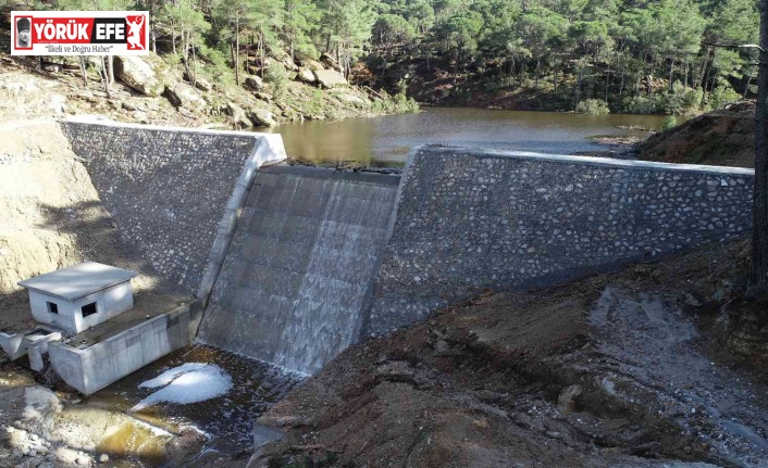 Kızılcabölük HİS Göleti kırsal kalkınmaya destek oluyor