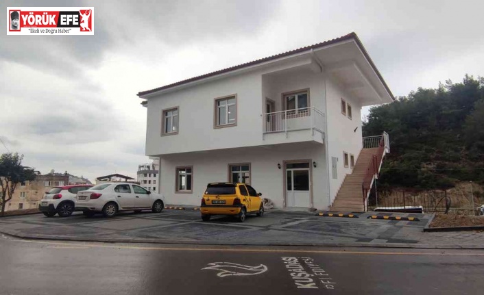 Kuşadası Belediyesi, taziye evinin yapımında  son aşamaya geldi