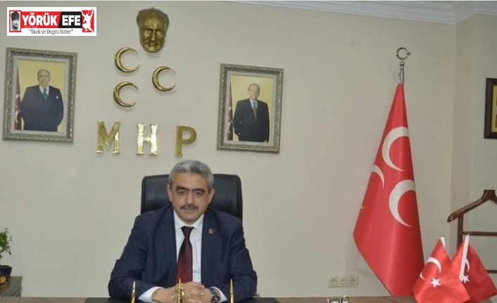 MHP Aydın İl Başkanı Alıcık: "İnsanlık varsa bütün engeller aşılır"
