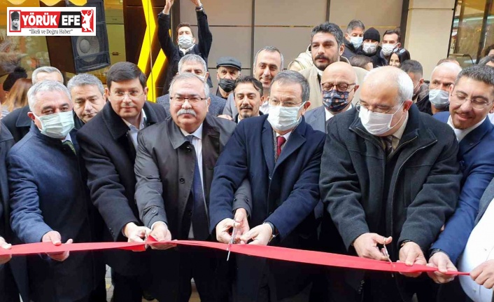 Nazillili Gazeteciler hizmet binalarına kavuştu