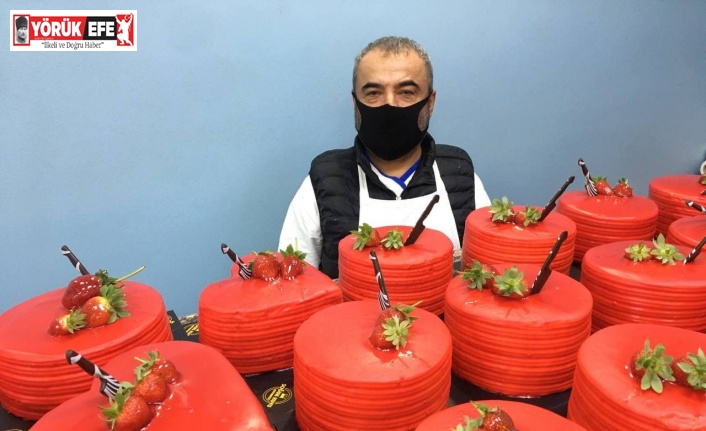 Pastanelerde yeni yıl yoğunluğu yaşanıyor