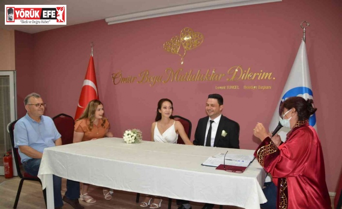 Söke’de 2021 yılında toplam 795 çift dünya evine girdi