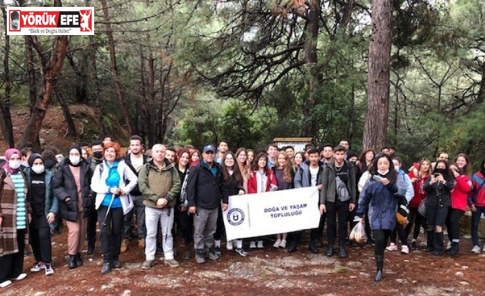 ADÜ Doğa ve Yaşam Topluluğu, doğa yürüyüşü gerçekleştirdi