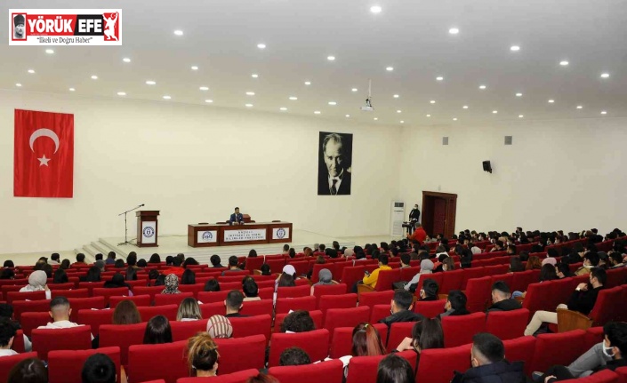 ADÜ Rektörü Aldemir; "Başarı yolunda hayallerinizin peşinden koşun"