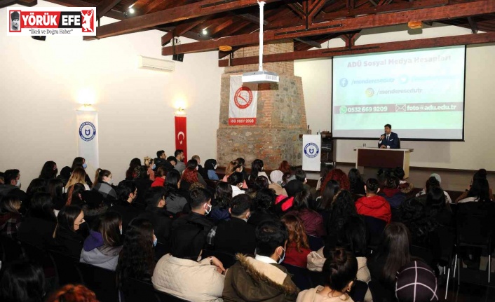 ADÜ Rektörü Sultanhisar MYO öğrencileri ile buluştu