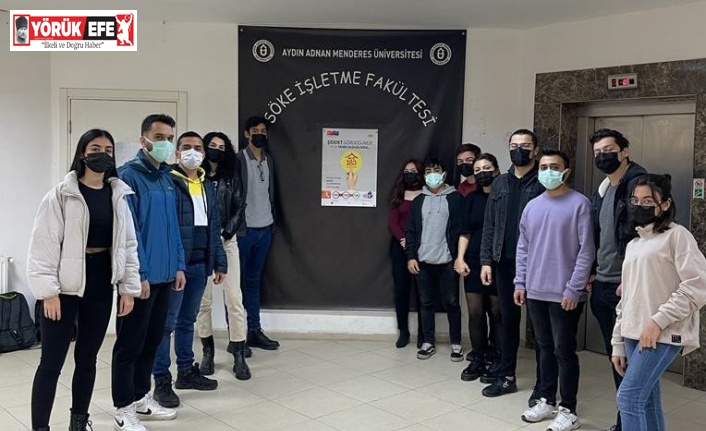 ADÜ’de Yapay Zeka Topluluğu kadına şiddete dikkat çekti