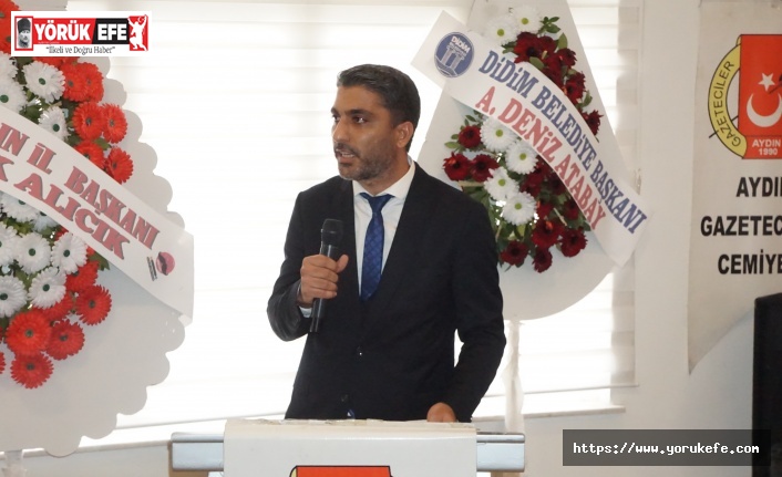AYDIN GAZETECİLER CEMİYETİ BAŞKANI FERDİ UZUN SEÇİLDİ