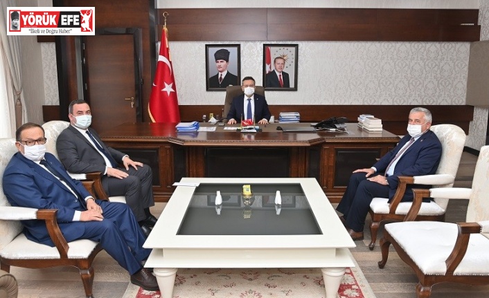 Aydın Ticaret Borsası, Vali Aksoy’u fuara davet etti