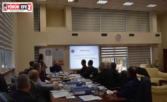 Aydın Ticaret Borsası’nda, yılın ilk meclis toplantısı yapıldı