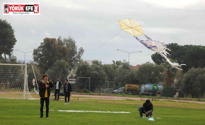 Aydın’da uçurtma şenliği yapıldı