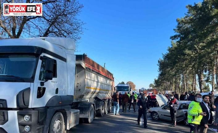 Aydın’da zincirleme trafik kazası: 10 yaralı