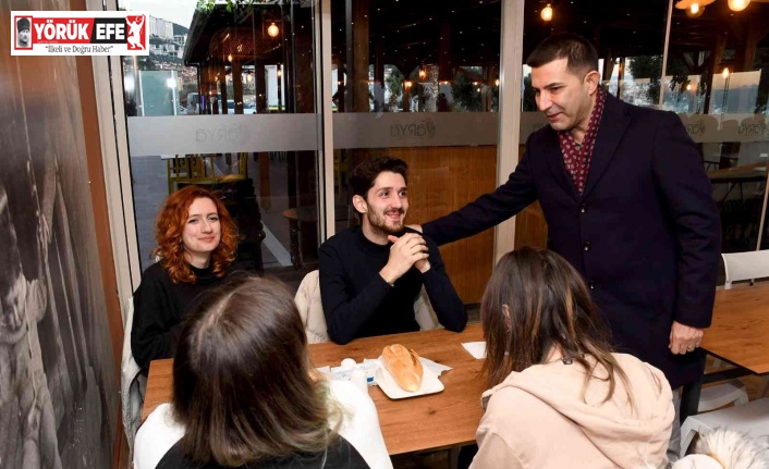 Başkan Günel, öğrencilerle bir araya geldi