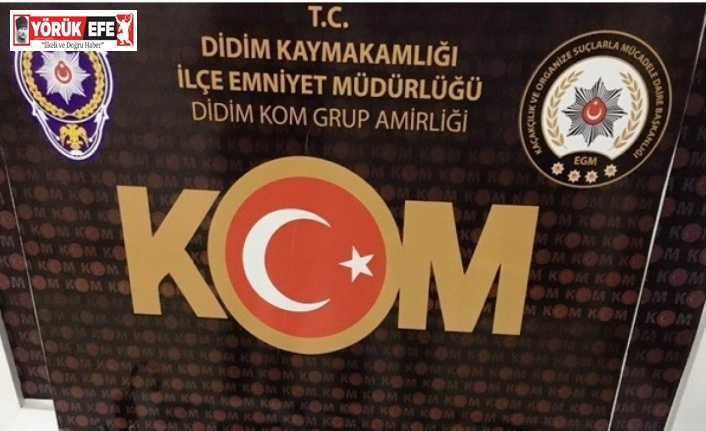 Didim’de 4 şahsa uyuşturucudan işlem yapıldı