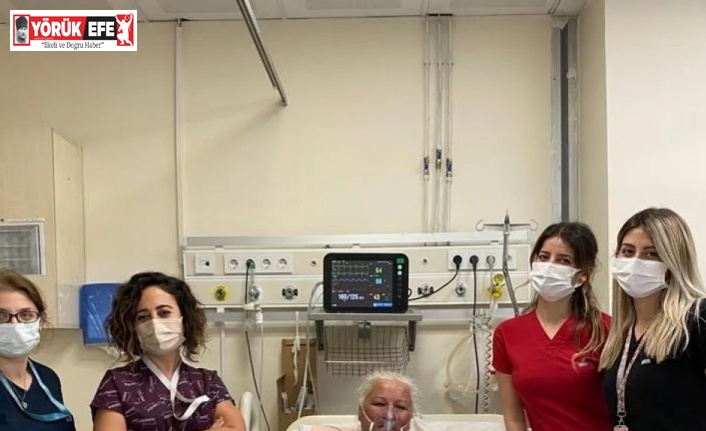 Doktorların çabası ile hayata tutundu