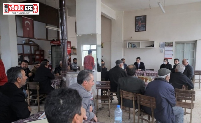 Karacasu Kaymakamı Alpay, Yaykın Mahallesi sakinleri ile buluştu