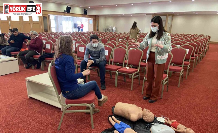 KUTO’da  Sertifikalı ilk yardım eğitimi yapıldı