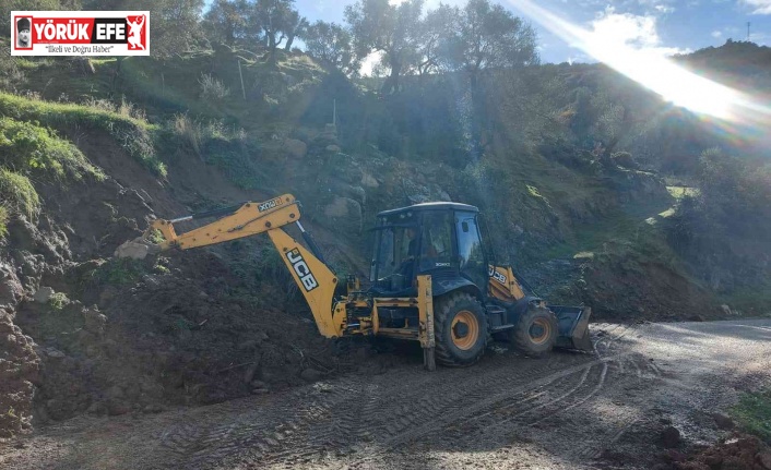 Nazilli Belediyesi Uzunçam’da kapanan yolları açıyor