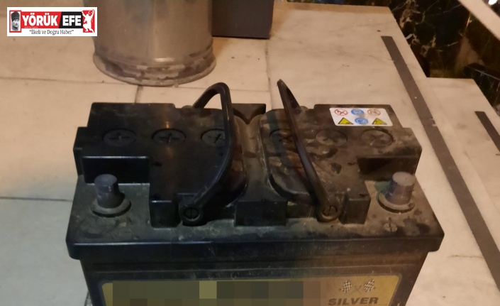 Nazilli’de iki otomobilden hırsızlık yapan şahıs yakalandı