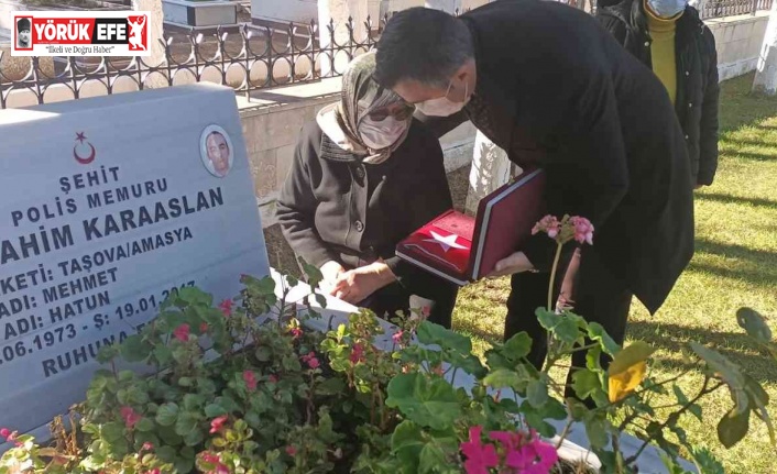 Şehit Polis Memuru Karaarslan unutulmadı