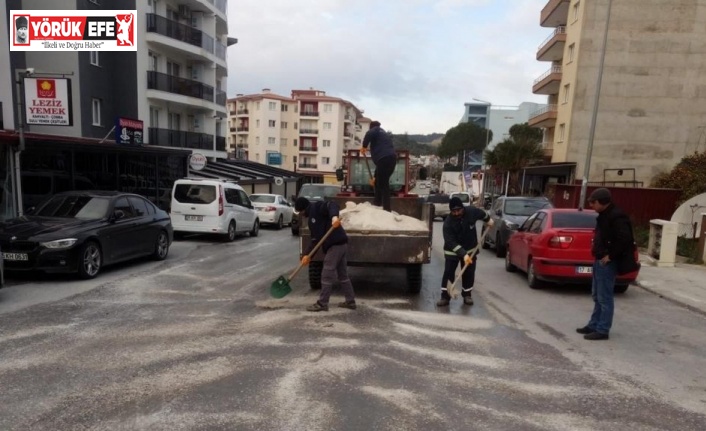 Söke Belediyesi’nden Tuzlama