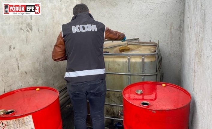 Söke’de KOM ekiplerinden zeytinyağı prim operasyonu