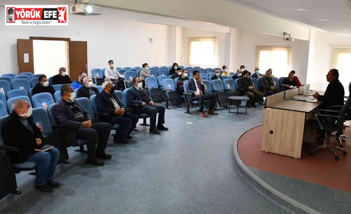 Söke’de muhtarlar, mesleki eğitim programları konusunda bilgilendirildi