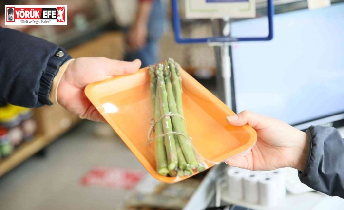 Aydın Büyükşehir’in ürettiği kuşkonmazlar Halk Ege Et Market’lerinde yerini aldı