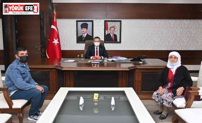 Aydın Valisi Aksoy’u duygulandıran ziyaret