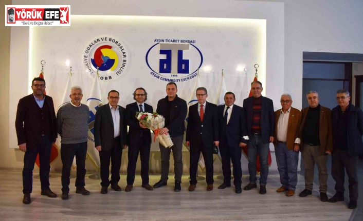 Aydın Vergi Dairesi Başkanı Şahin, Aydın Ticaret Borsası yönetimi ile görüştü