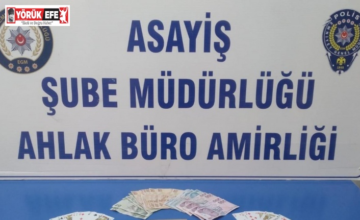 Aydın’da kumar operasyonu
