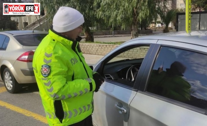 Aydın’da Ocak ayı içerisindeki trafik denetimlerinde 10 milyon lira ceza kesildi