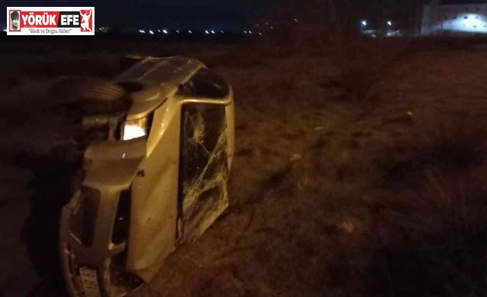 Aydın’da otomobil araziye uçtu: 1 yaralı