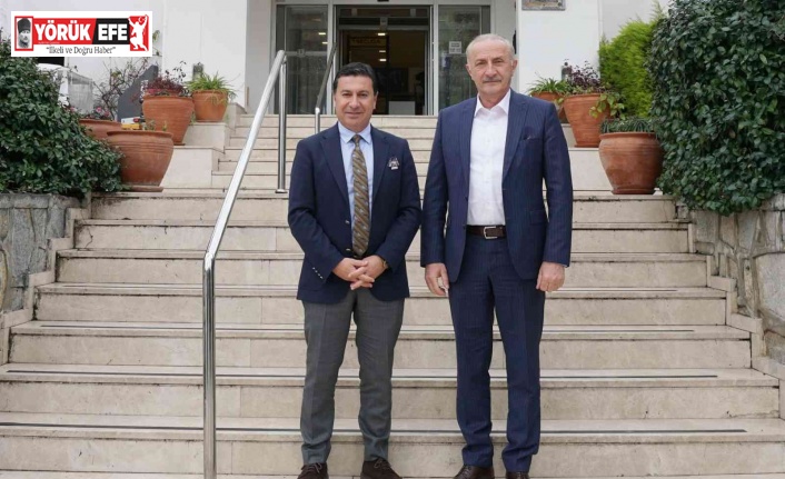 Başkan Atabay, Bodrum Belediye Başkanı Aras ile görüştü