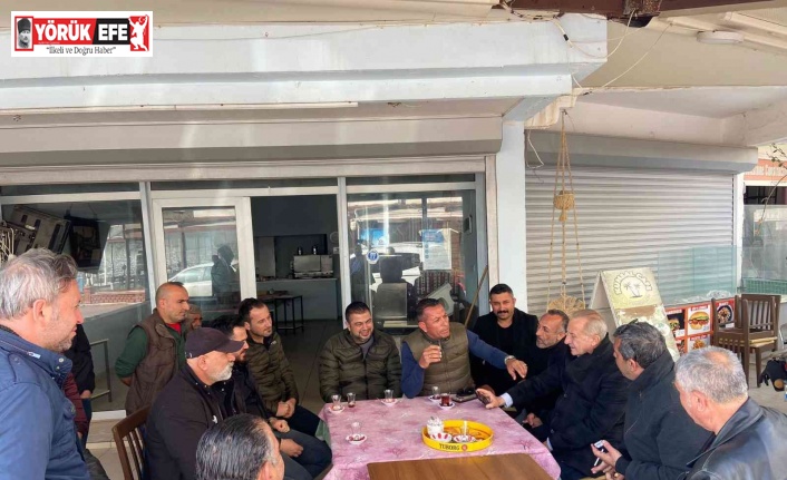 Başkan Atabay esnafın sorunlarını dinledi