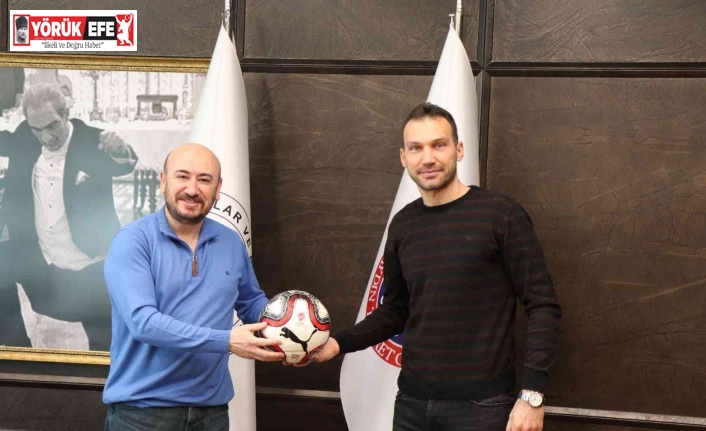 Başkan Ülken’den, Süper Lig hakemi Şimşek’e teşekkür